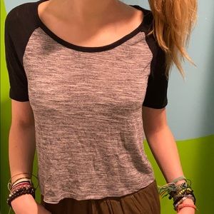 Open back Workout Top